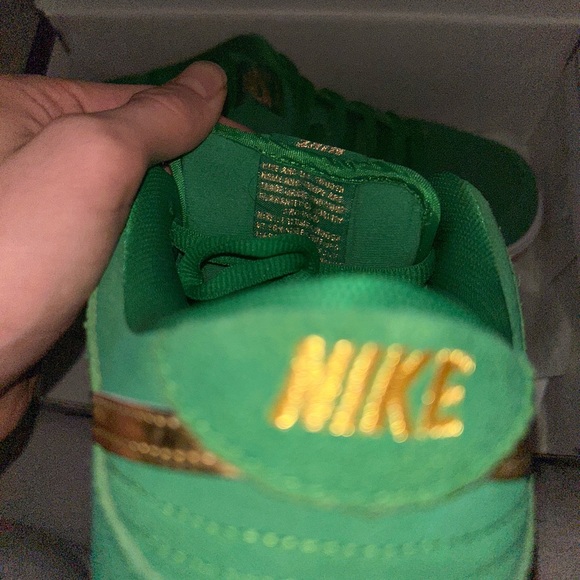 Green St.Patricks Day Dunks 21’ - Picture 4 of 4
